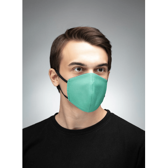 Reusable Cotton Face Mask - Green