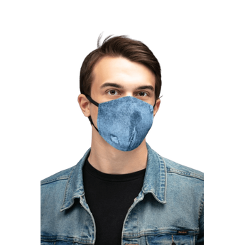 Reusable Cotton Face Mask - Jean Design