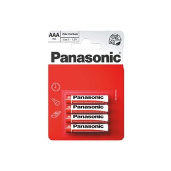 Panasonic Zinc Carbon 4 x AAA Battery Pack