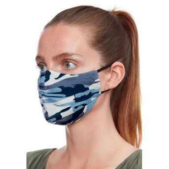 Unisex Reusable Face Masks - Grey Camo