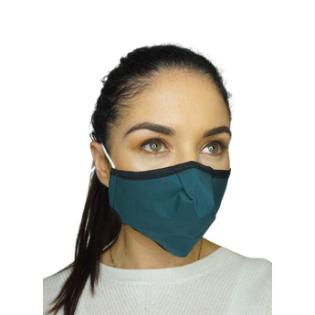Reusable Fabric Face Mask - Ocean Blue