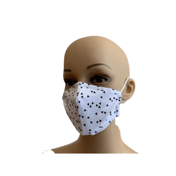 Reusable Face Mask With 2 Filters - Black & White