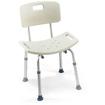 Economy Shower Stool With Backrest