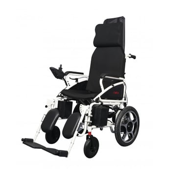 Electric Wheelchair With Adjustable Back Rest
