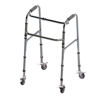 Four-Wheeled Foldable Aluminium Walker