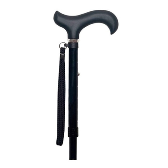 Black Folding Aluminium Stick