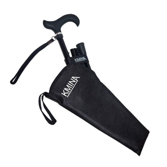 Black Folding Aluminium Stick