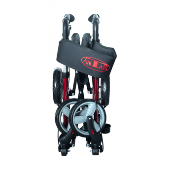 Four-Wheeled Aluminium Folding Walker