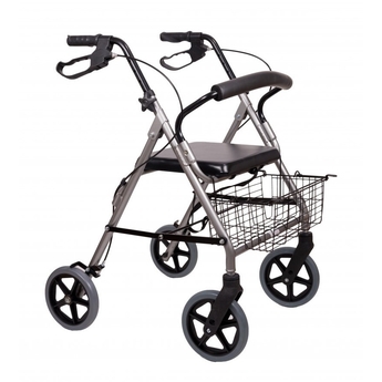 Aluminium Walker With Basket