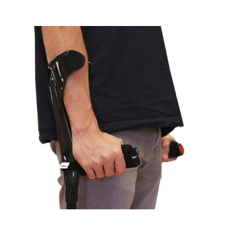 Comfort Plus Crutch - Black