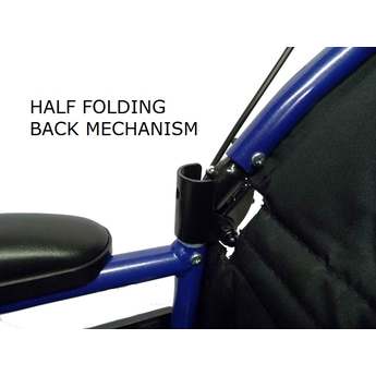 Deluxe Wheelchair With Wheeled Travel Bag