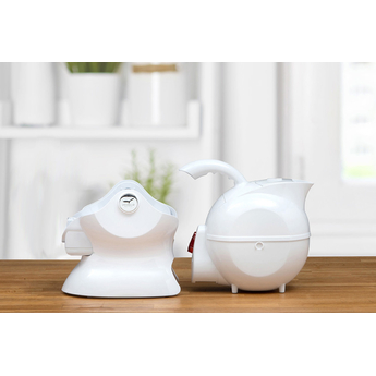 White Arthritis Tilt and Pour Kettle