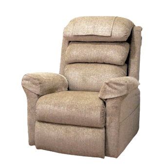 Ecclesfield Series Wall Hugging Rise & Recliner - Chenille Material Oat