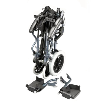 Deluxe Wheelchair With Wheeled Travel Bag