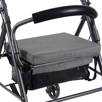 Comfort Lever Rollator - Grey