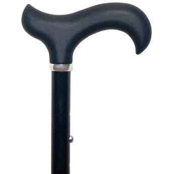 Black Aluminium Extendable Cane