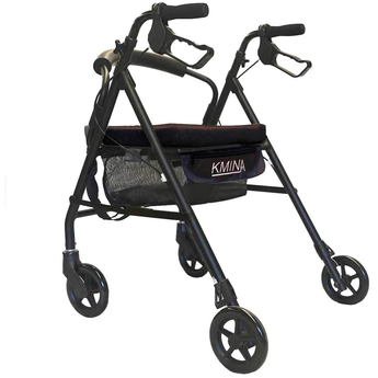 Comfort Lever Rollator - Black
