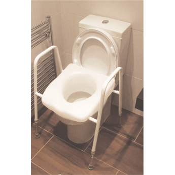 President Raised Toilet Seat and Frame (Width and height adjustable)