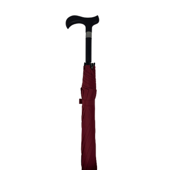 Budget Umbrella Walking Stick - Wine