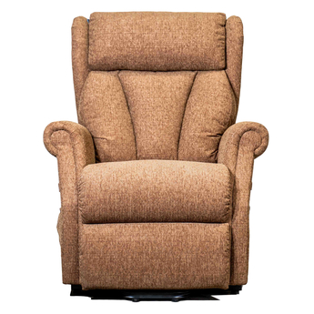 Suir Dual Motor Rise & Recliner Chair - Brown