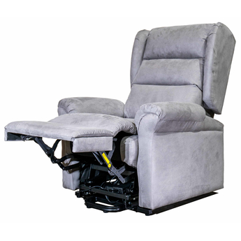 Barrow Dual Motor Rise & Recliner Chair - Grey