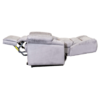 Barrow Dual Motor Rise & Recliner Chair - Grey