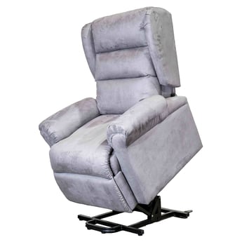 Barrow Dual Motor Rise & Recliner Chair - Grey