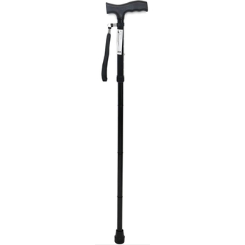 Black Adjustable Folding Cane