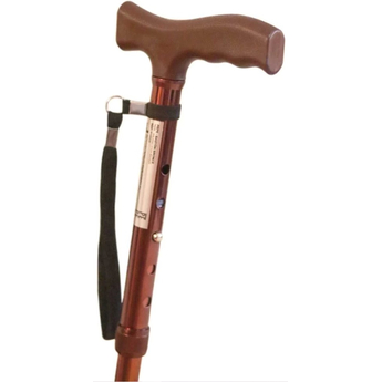 Bronze Adjustable Folding Cane