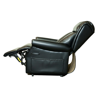 Suir Dual Motor Rise & Recliner Chair - Black