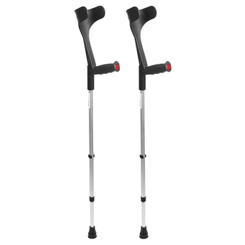 Adult Orthopedic Crutches Black -Pair