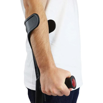 Adult Orthopedic Crutches Black -Pair