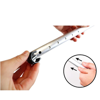 Adult Orthopedic Crutches Black -Pair