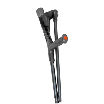 Folding Crutch - Black