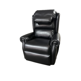 Sandfield Rise and Recline Dual Motor Armchair - Black