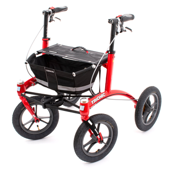 Indoor Rollator 12er red