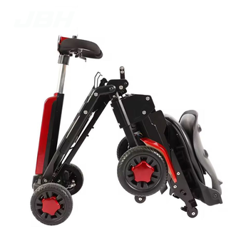 AirGlide Max Folding Mobility Scooter half folded