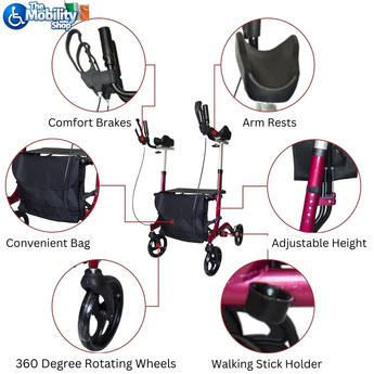 Ambona Rollator - Break Down of Features