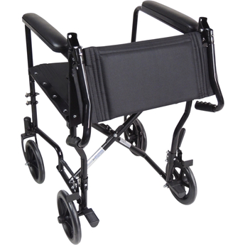 Compact Wheelchair folded back rest