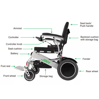 D36 Heavy Duty Power Wheelchair