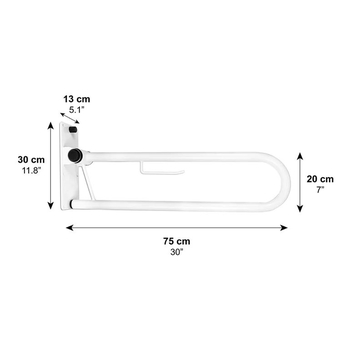 Folding Grab Bar 75cm