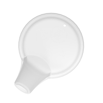 Top down view of Ornamin Spouted Large Opening Drinking Lid