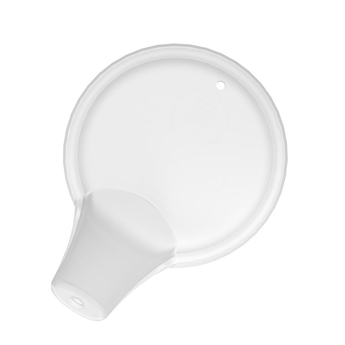 Top down view of Ornamin Spouted Small Opening Drinking Lid