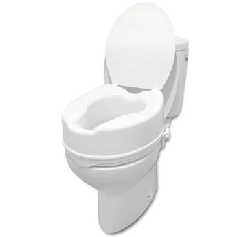 6" Raised Toilet Seat with Lid