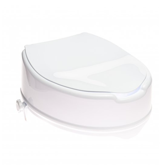 Raised Toilet Seat With Lid