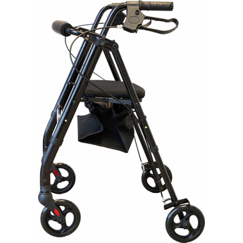 Lightweight Four Wheeled Rollator - 6" Wheels