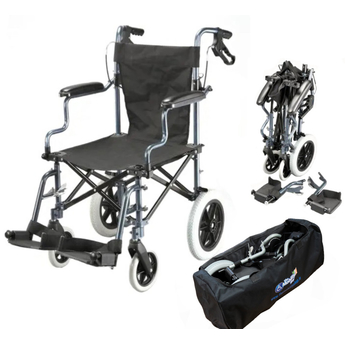 Transit Wheelchair With Travel Bag