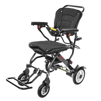 Ultra-Lightweight Electric Folding Wheelchair front view