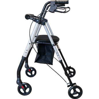 Lightweight Four Wheeled Rollator - 6" Wheels