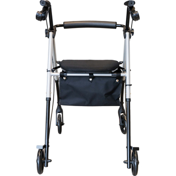 Lightweight Four Wheeled Rollator - 6" Wheels